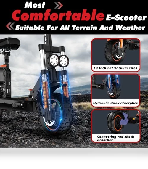 Electric Scooter with Seat — Electric Vehicles, MASXODRK