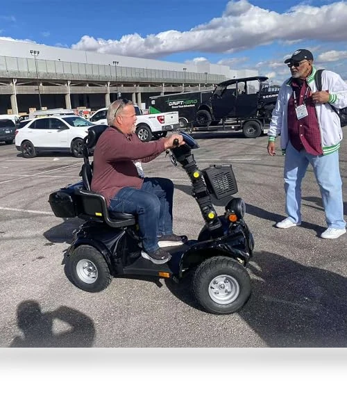 Heavy Duty 4-Wheel Electric Mobility Scooter — Mobility Scooters, Xmatch