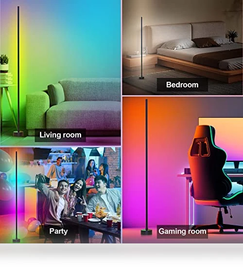 LED Corner Floor Lamp — Wall Lighting, Miortior