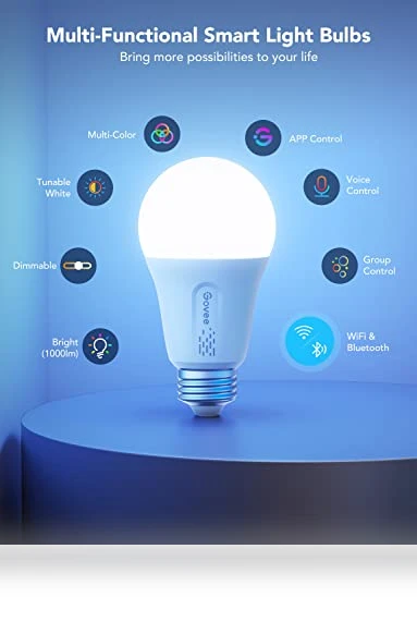 LED Smart Light Bulbs — LED, Govee