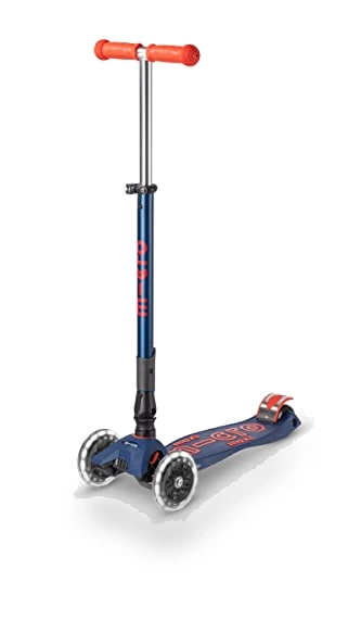 Maxi Deluxe Foldable LED Scooter — Push Scooters, Micro