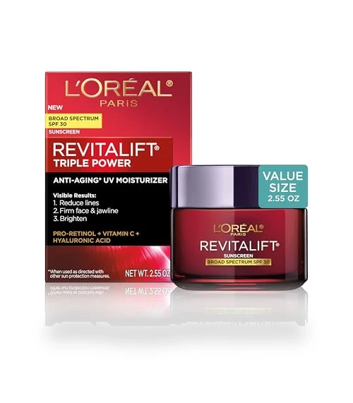 Revitalift Triple Power Face and Neck Moisturizer — Facial Hydration, L'OREAL PARIS