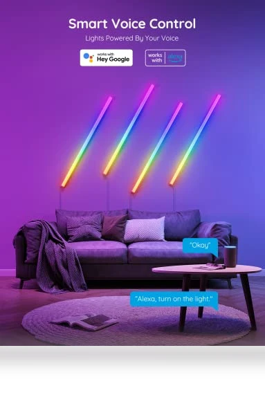 RGBIC LED Wall Lights — LED, Govee