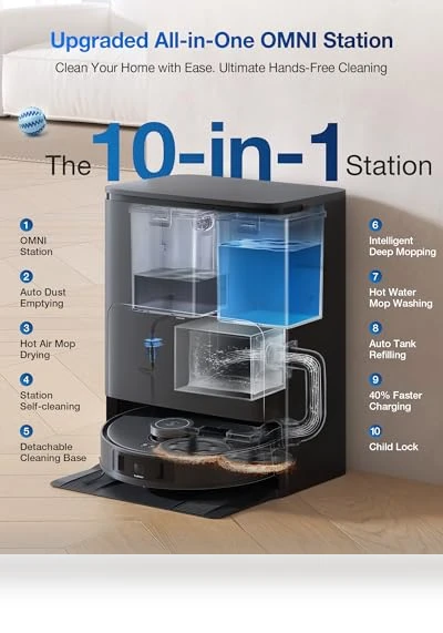 Robot Vacuum and Mop — Smart Cleaning Robots, ECOVACS