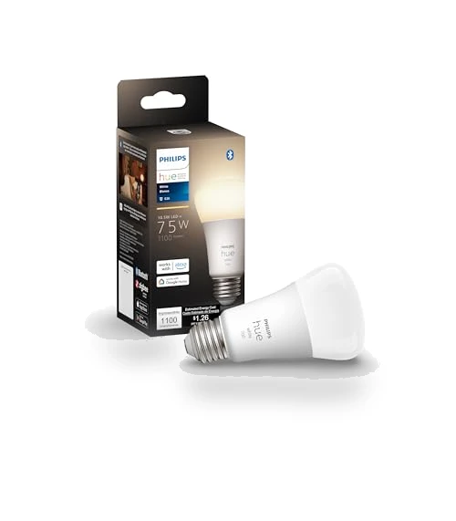 Smart 75W A19 LED Bulb — LED, Philips Hue