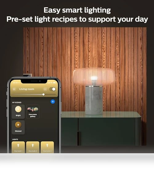 Smart 75W A19 LED Bulb — LED, Philips Hue