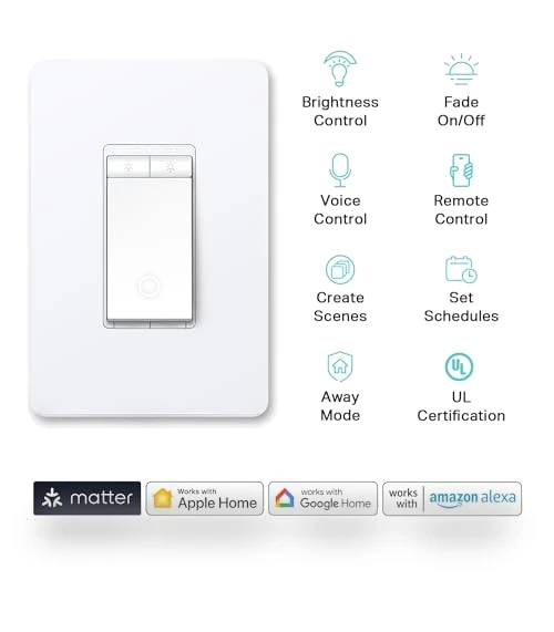 Smart Dimmer Switch — Dimmer Switches, TP-Link
