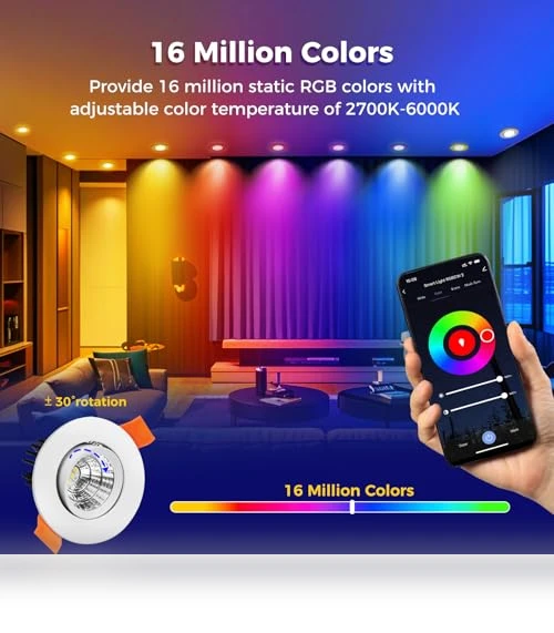 Smart LED Recessed Lighting — Lighting Solutions, YASIZESOU