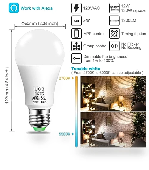 Smart Light Bulb — LED, UCB
