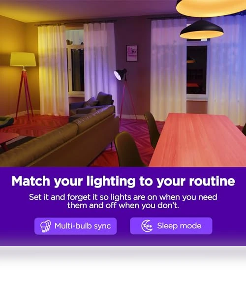 Smart Light Bulbs (Color) — LED, Roku