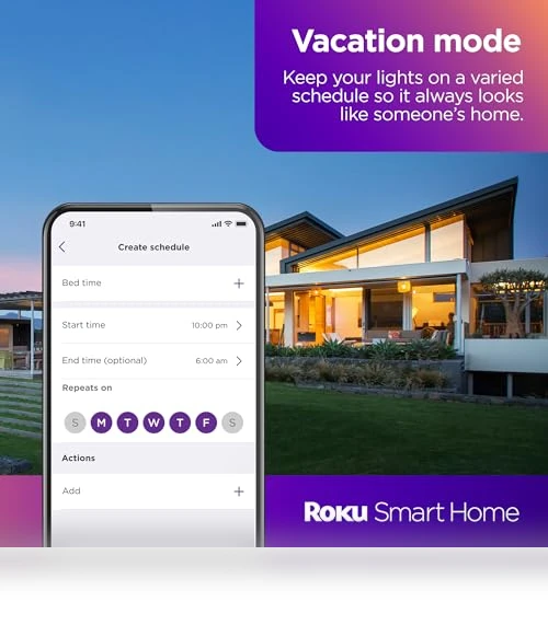 Smart Light Bulbs (Color) — LED, Roku