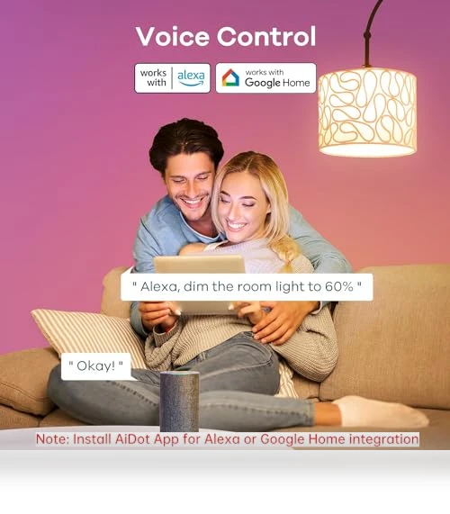 Smart Light Bulbs with Remote Control — LED, Linkind