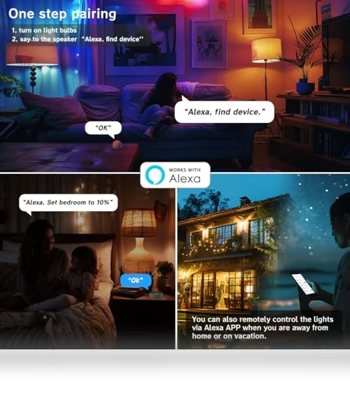 Smart Light Bulbs — LED, MELPO