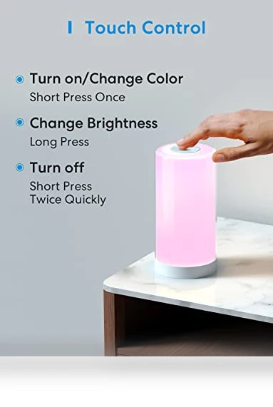 Smart WiFi Table Lamp — LED, meross