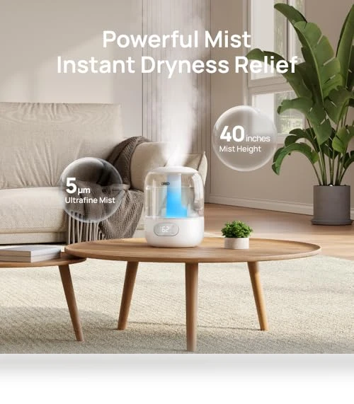 Top Fill Humidifier for Bedroom — Air Moisturizers, Dreo