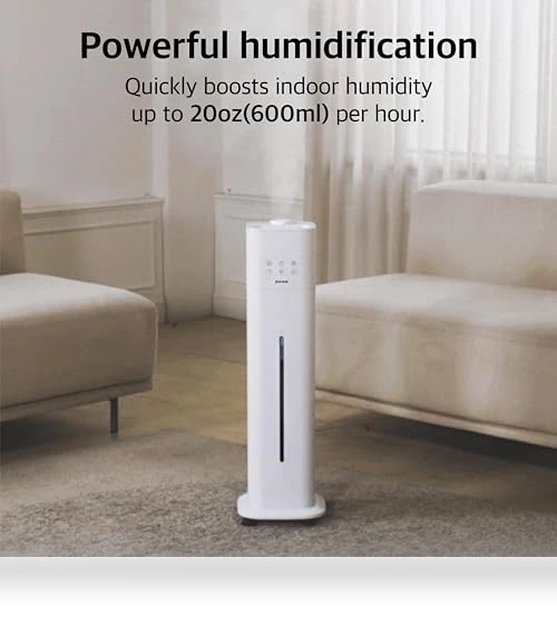 Tower Humidifier with Mood Light — Air Moisturizers, Pureal