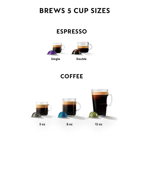 Vertuo Pop+ Deluxe Coffee and Espresso Maker — Coffee & Espresso Combos, Nespresso