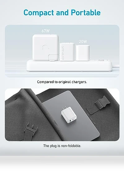 20W Fast USB C Charger Block — Wall Chargers, Anker