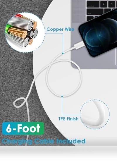 20W USB C Fast Charger with 6Ft Cable — Lightning, Shenzhen Dipinle Technology Co., Ltd
