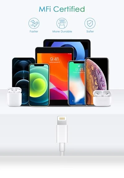20W USB C Fast Charger with 6Ft Cable — Lightning, Shenzhen Dipinle Technology Co., Ltd