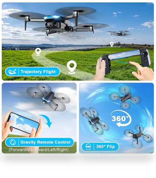 2K HD FPV Drone with Brushless Motor — Drones & UAV Technology, Scrubuz