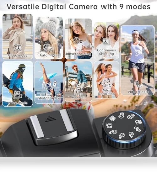 8K Digital Camera for Photography and Vlogging — Video Cameras, UIKICON