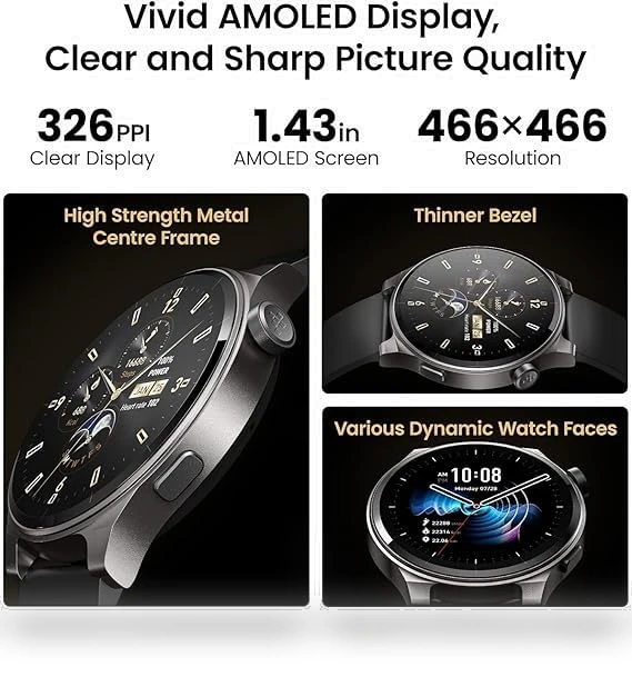 AMOLED Smart Watch — Smartwatches, TOZO