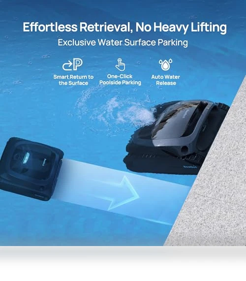 Cordless Robotic Pool Vacuum Cleaner — Automated Pool Maintenance, Beatbot