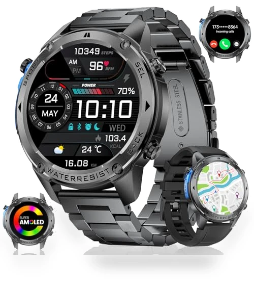 GPS Smart Watch for Men — Smartwatches, HIRREO