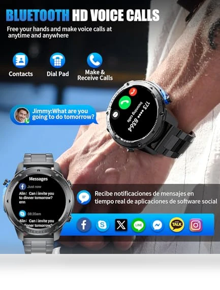 GPS Smart Watch for Men — Smartwatches, HIRREO