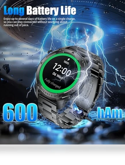 GPS Smart Watch for Men — Smartwatches, HIRREO