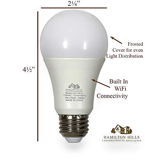 LED Smart Bulb — LED, Hamilton Hills