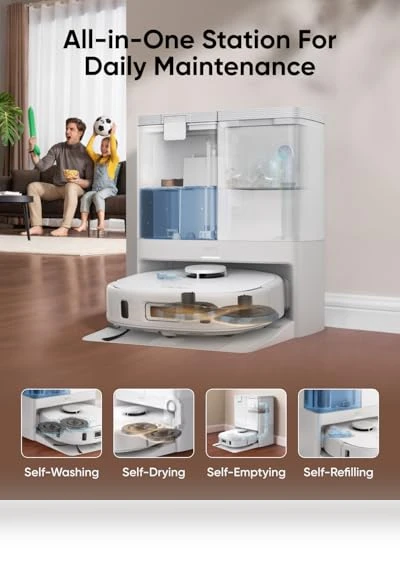 Robot Vacuum and Mop Combo — Smart Cleaning Robots, eufy