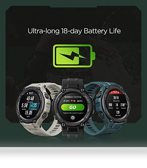 Rugged Outdoor GPS Smart Watch — Smartwatches, Amazfit