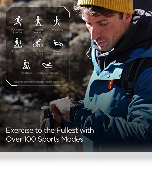 Rugged Outdoor GPS Smart Watch — Smartwatches, Amazfit