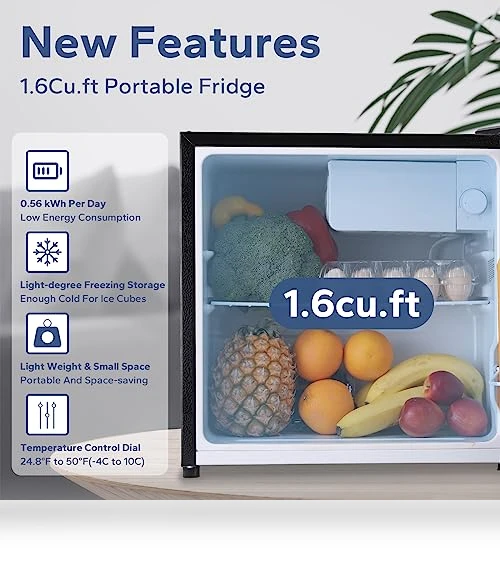 Small Refrigerator with Freezer — Mini Fridges, BANGSON