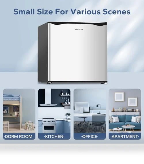 Small Refrigerator with Freezer — Mini Fridges, BANGSON