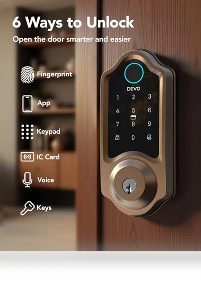 Smart Lock — Smart Home Security, Devo
