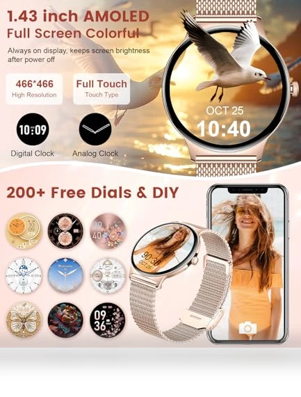 Smart Watch for Women — Smartwatches, LIGE