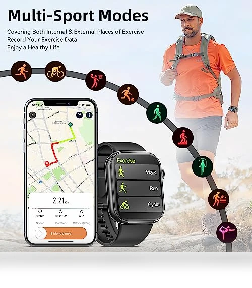 Smart Watch with Answer/Make Call — Smartwatches, Hwagol