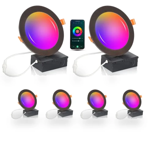 Smart WiFi LED Recessed Lights — LED, CLOUDY BAY