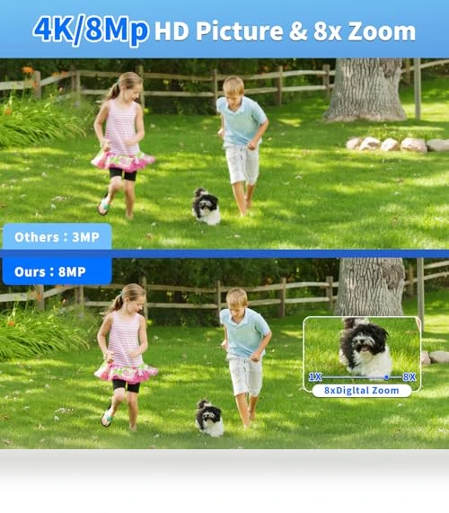 Solar Security Cameras Wireless Outdoor — Smart Home Security, BEZOMIZ