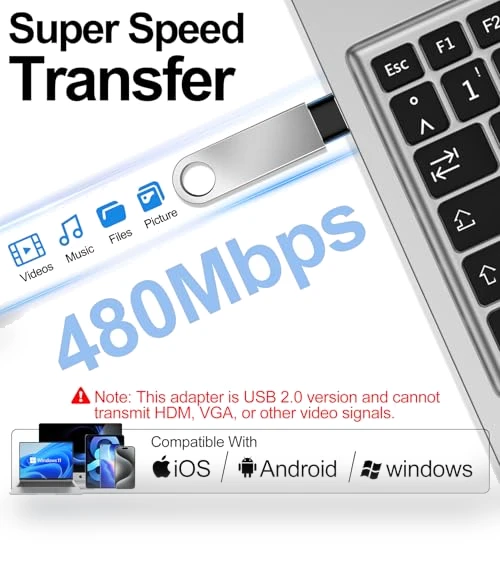 USB to USB C Adapter — Charging Solutions, xiwxi