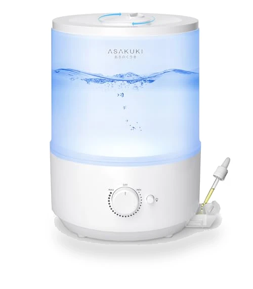 3L Top Fill Cool Mist Humidifier — Air Moisturizers, ASAKUKI
