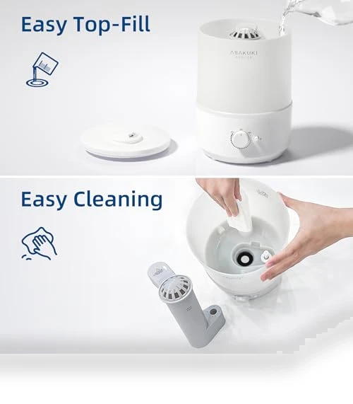 3L Top Fill Cool Mist Humidifier — Air Moisturizers, ASAKUKI