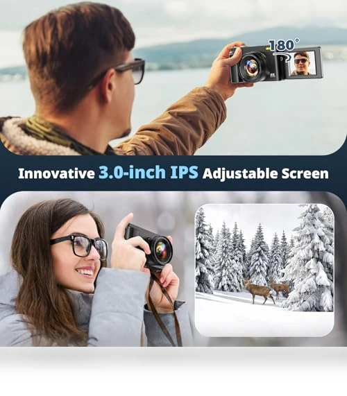 4K Digital Camera for Photography — Compact Digital Cameras, JGIPL
