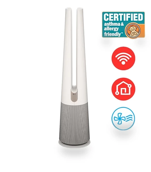 AeroTower Air Purifier Fan — Electrostatic Air Purifiers, LG