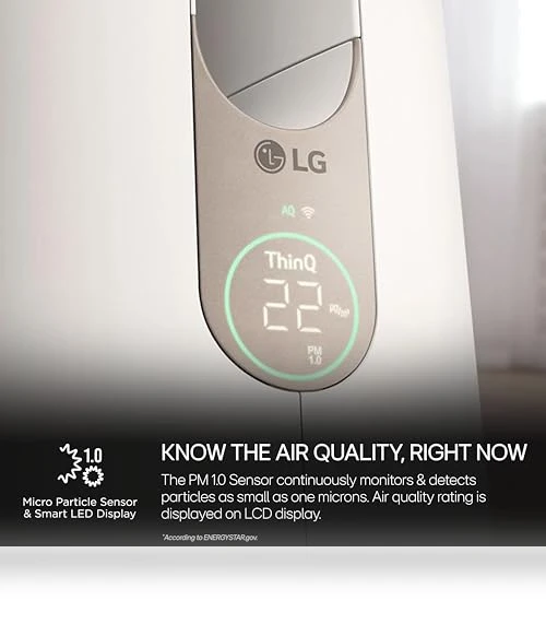 AeroTower Air Purifier Fan — Electrostatic Air Purifiers, LG