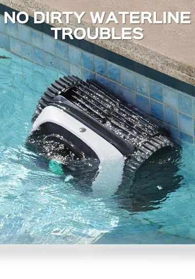 Cordless Robotic Pool Cleaner — Automated Pool Maintenance, WYBOT