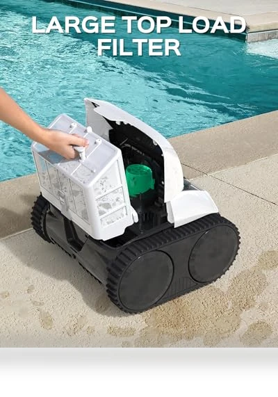 Cordless Robotic Pool Cleaner — Automated Pool Maintenance, WYBOT